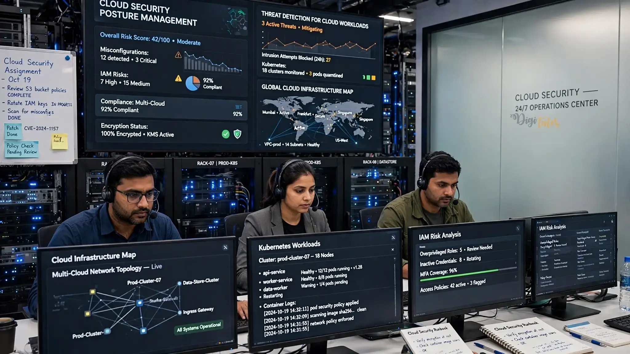 Cloud security management
