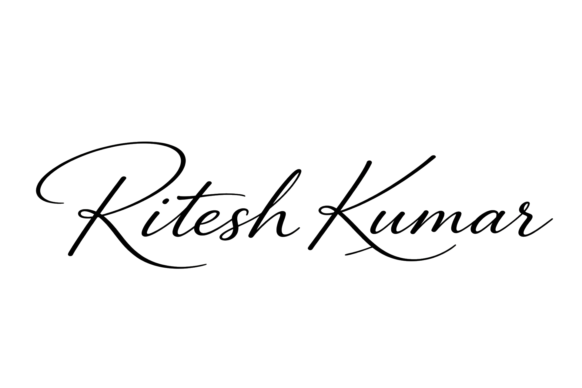 Ritesh Signature